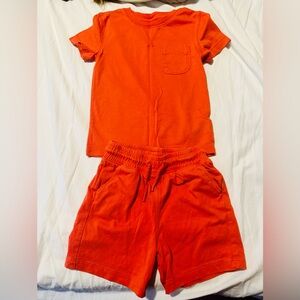 Monochromatic orange set by Cat & Jack size 4T